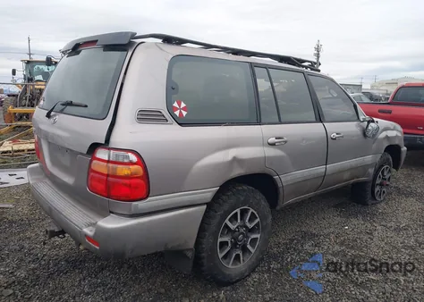 2002 Toyota Land Cruiser из США, поврежденный, VIN JTEHT05J522024521